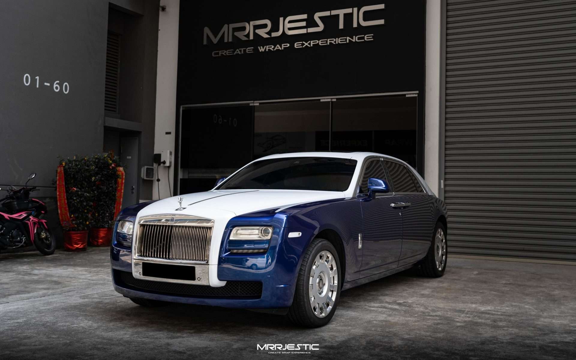 Rolls Royce Ghost – Gentian Blue — photo 3